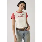 Levi's Graphic Essential Sporty Tee Maat: S | Tops Outlet | Dames