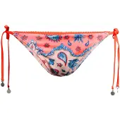 Superdry Cheeky Bikinibroekje met Strikjes aan de Zijkant Roze Grootte: 38