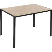 Beliani NEWFIELD - Eettafel - Lichte houtkleur - MDF