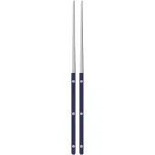 Sabre Bistrot Solid Eetstokjes Pak Van 2 Marineblauw - Eetstokjes Roestvrijstaal Navy Blue - 2346-098-0172