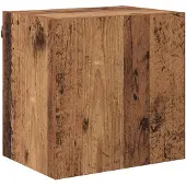 vidaXL TV Wand Eenheid 5 st Oud Hout Bewerkt hout