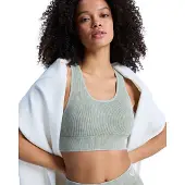 Roxy Sport bh 'Chillout' groen gemêleerd / parelwit