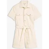 Bonprix Jeans jumpsuit met korte mouwen 38