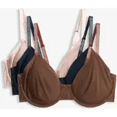 Bonprix Niet-gevulde T-shirt-bh (set van 3) maat 85