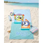 Bluey handdoek dive 70 x 140 cm blauw