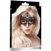Ouch! Queen Black Lace Masker - Zwart