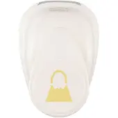 Vaessen creative Pons - Figuurpons - Handtas - 1,8 x 2,5 cm