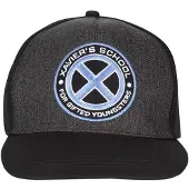 X-Men - Marvel Cap - Xavier Logo - zwart - Maat Standard