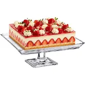 Pasabahce Madlen – Serveerbord Op Voet – 240 mm