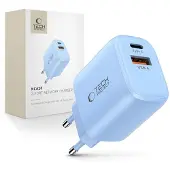 Tech-Protect NCA20 PD 20W QC3.0 Netoplader met USB-A / USB-C - Blauw