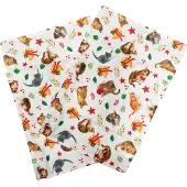 Franciens katten 100% Katoenen Placemat 45 x 30 cm - 2 Stuks