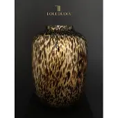Vase the World Cheetah Gold L vaas