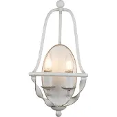 QUOIZEL LED Wandlamp Bradbury | 2X E14 Max 40W | Antique White