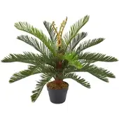 Homescapes Kunstplant Groene 'Cycadales' Cycadales Plant in Pot, 75 cm