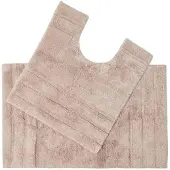 Homescapes badmattenset 2 stuks Spa Surpreme Beige