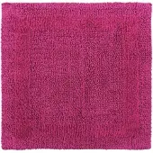 Homescapes douchemat framboos 50x50 cm gemaakt van 100% katoen