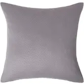 Homescapes Grijze Zig Zag Kussenhoes 45 x 45 cm