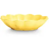 Mateus Oyster schaal 16x18 cm Geel