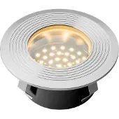 Lightpro Vlonderspot 12V | Onyx 90 RS | 2700K | 18 lumen | IP67 | Zilvergrijs | 2W