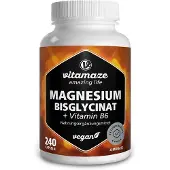 Vitamaze GmbH Magnesiumbisglycinaat + Vitamine B6 capsules, 240 stuks