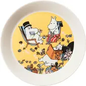 Arabia Moomin Bord 19 Cm Family Time - Kleine borden Vitroporcelain Multi - 1082660