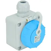 TP Electric Waterdichte wandcontactdoos, 16A, 230V, IP 68, artikelnummer 0783