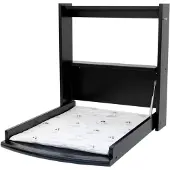 BabyTrold - Changing table for wall incl. mattress Black
