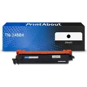 PrintAbout Toner TN-248BK Zwart geschikt voor Brother