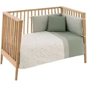 cambrass Calma 110x170x3 Cm Crib Duvet Cover 2 Units Beige Kinderen