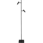 Steinhauer Vloerlamp 2-lichts Lumo zwart