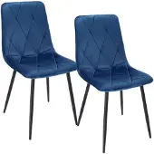Jumi 2 x PIADO stoel marineblauw (set poten + schroeven)