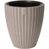 Vita bloempot Mika 40 taupe