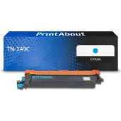 PrintAbout Toner TN-249C Cyaan geschikt voor Brother