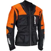Leatt 5.5 Enduro 2023 motorcrossjas, zwart/oranje, maat S