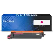 PrintAbout Toner TN-249M Magenta geschikt voor Brother