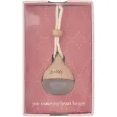 Zusss Geurhanger In Doosje You Make My Heart Happy Papier / Glas Pink