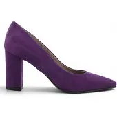 Noë Shoes Nirma Pump Purple Suede
