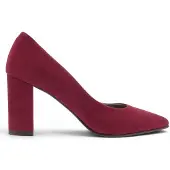 Noë Shoes Nirma Pump Ruby Suede
