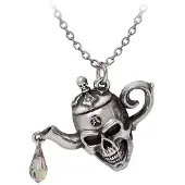 Alchemy Gothic - Gothic Halsketting - Poison Brew Teapot - zilverkleurig - Maat Standard