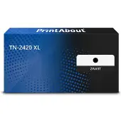 PrintAbout Toner TN-2420 XL Zwart Extra hoge capaciteit geschikt voor Brother