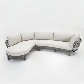 Vita Castel organische loungeset light terre