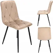 Jumi PIADO stoel, beige (inclusief poten en schroeven)