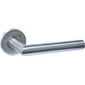 Intersteel Deurbeslag | Deurklink | | Q 01 (Rond rozet, RVS)