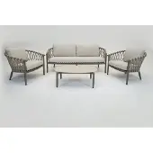 Vita Monza loungeset 4 dlg