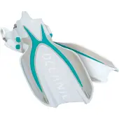 Oceanic Manta Ray Diving Fins Wit,Blauw EU 37-41