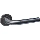Intersteel deurkruk Q 02 op rozet 52x6mm pvd antraciet