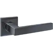 Intersteel deurkruk Q 05 op rozet 53x53x6mm pvd antraciet