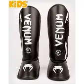 Venum Challenger Kids Scheenbeschermers Zwart Wit - L