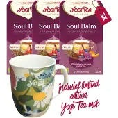 Yogi tea Soul Balm Bio- 3 pakjes - inclusief limited edition mok