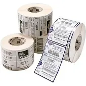 Zebra 3006628 (Z-Ultimate 3000T) Etiket Zilver (70 mm x 32 mm) 12 rollen